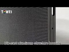 آبپاش قابل برنامه ریزی صفحه نمایش LED بیرونی P10 صفحه نمایش LED تبلیغاتی بی سیم کامل