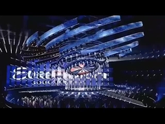 ماژول نرم سیلندر منحنی فوق نازک صفحه نمایش انعطاف پذیر LED صفحه نمایش برای استفاده از ستون های بالینی